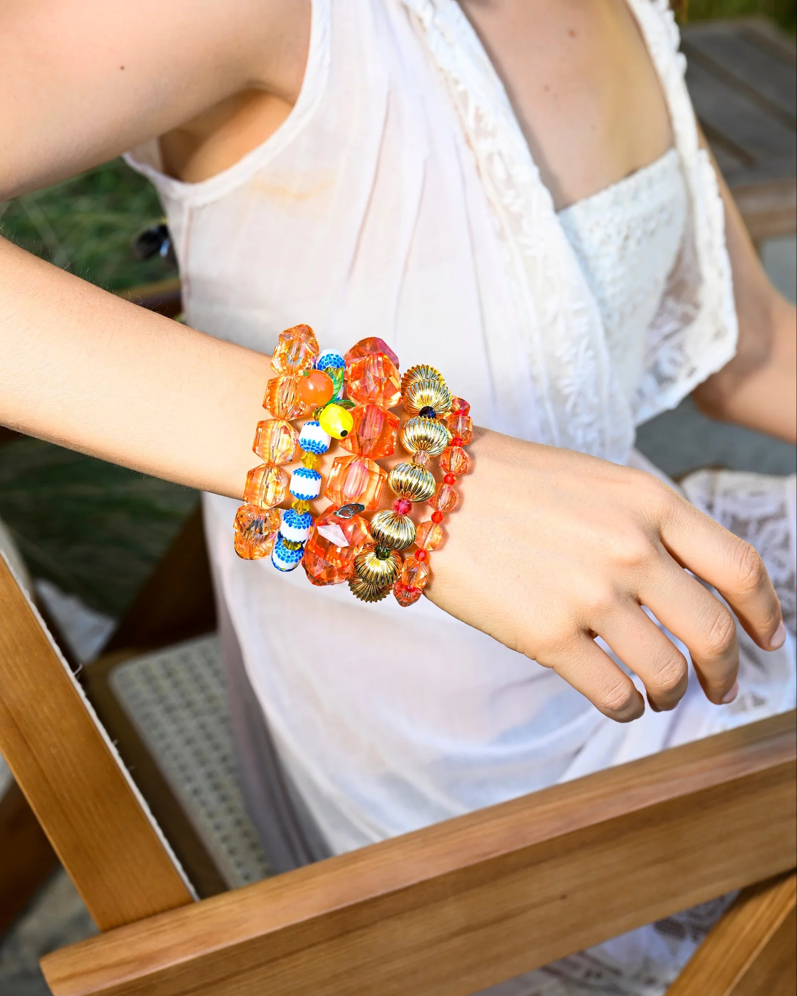 APEROL SUNSET BRACELET STACK - Image 2