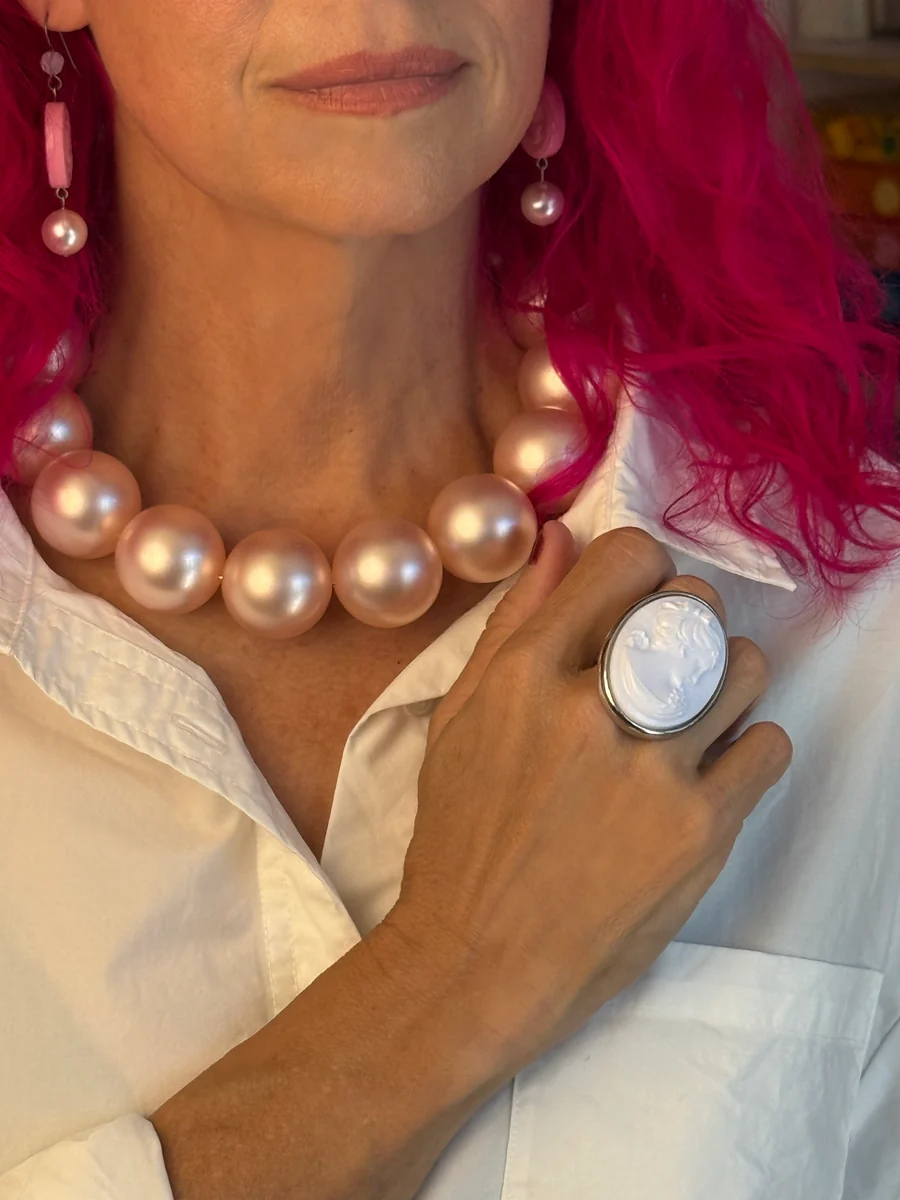 BIG BIG PEARL CHOKER - Image 4