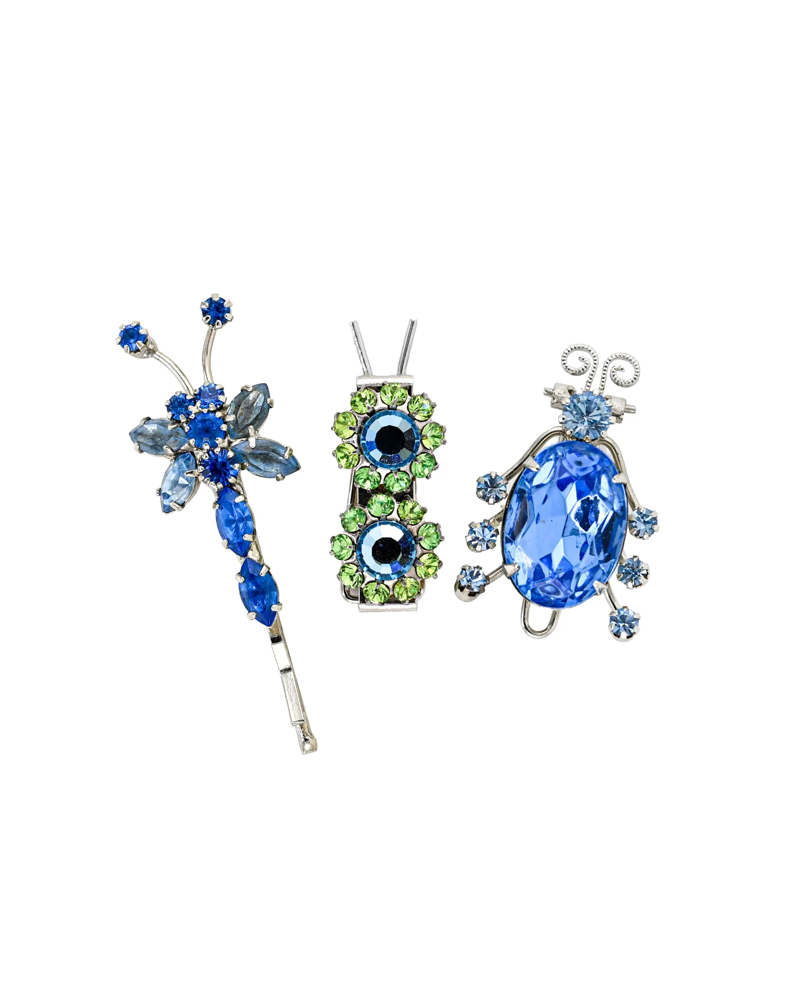 BLUE GARDEN CLIP SET
