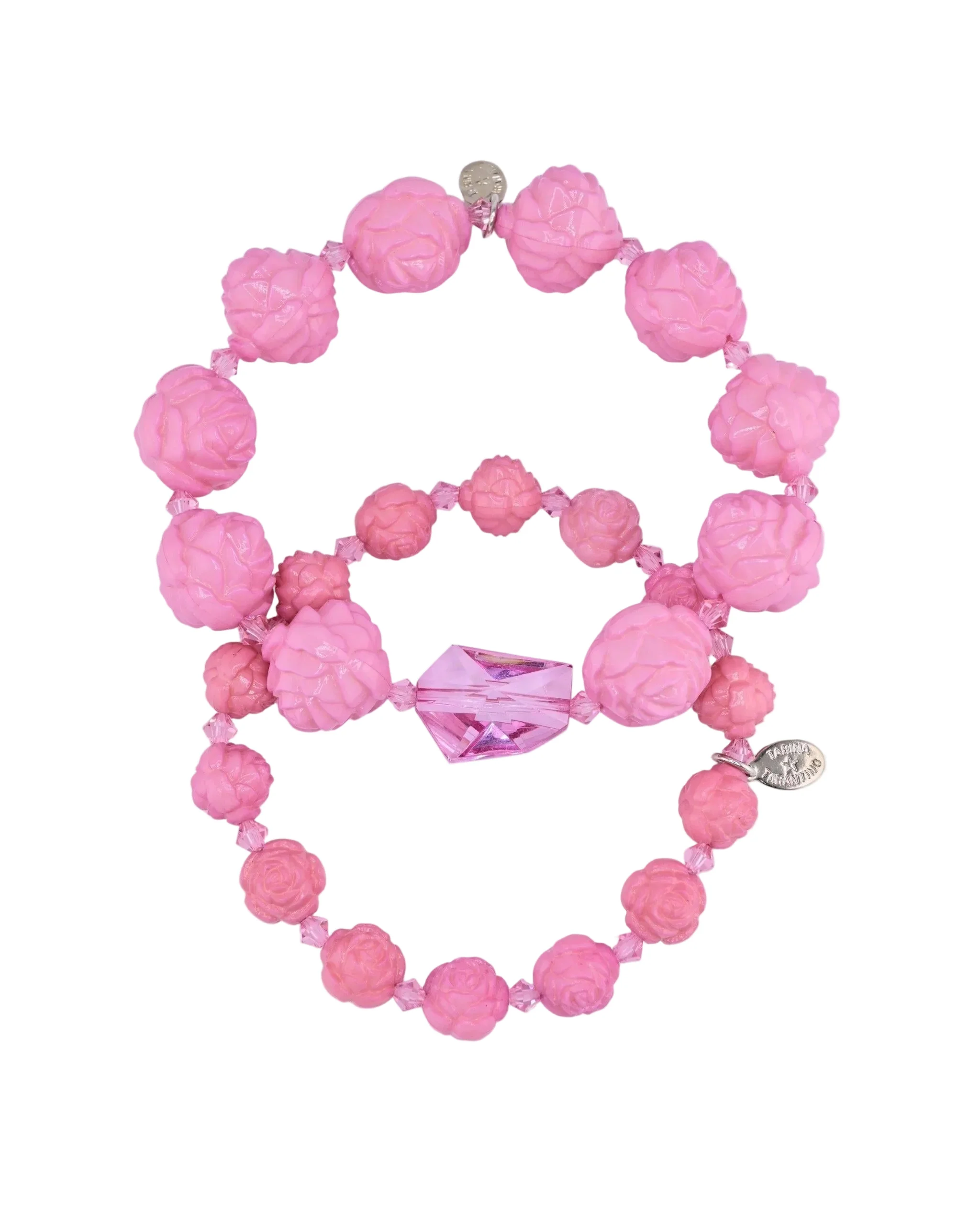 CARVED ROSE BRACELET SET - Image 3