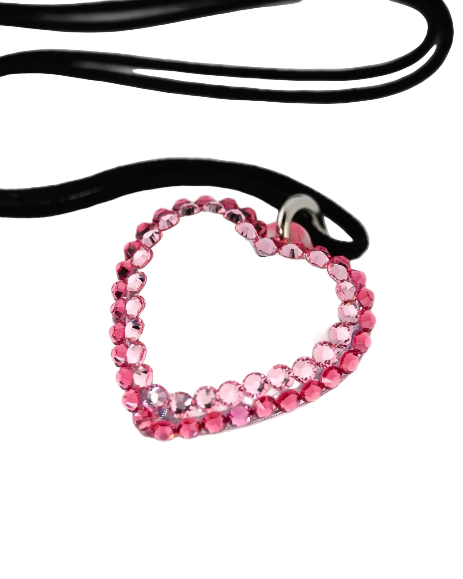 GLASSY HEART WRAP NECKLACE - Image 6