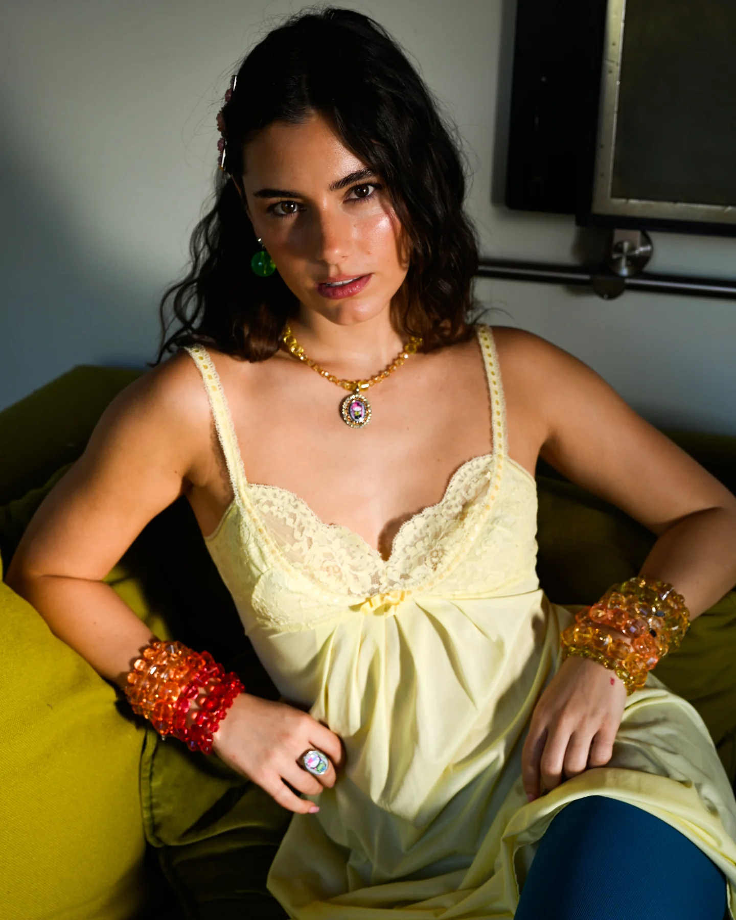 CRYSTAL KITTY NECKLACE - Image 3
