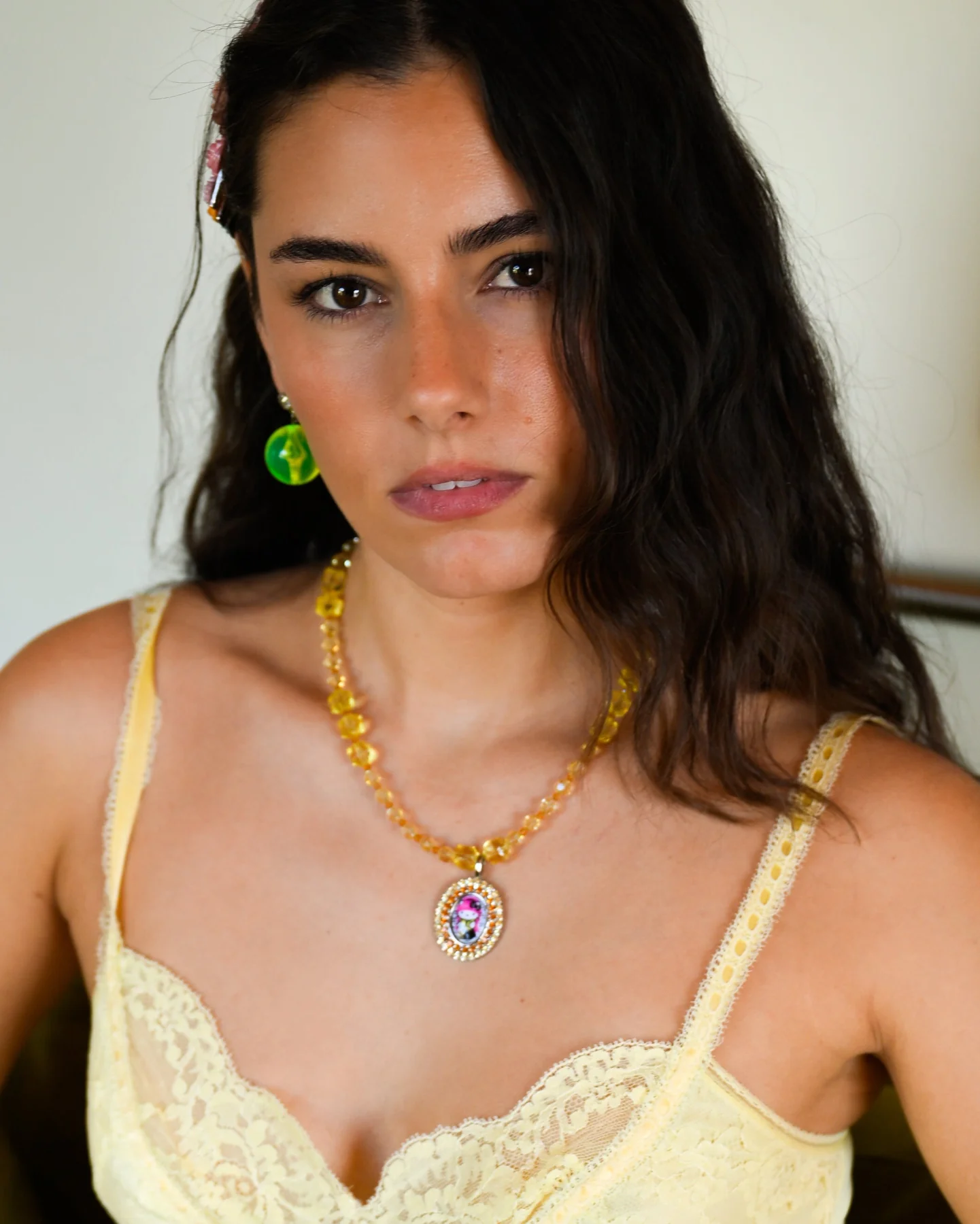 CRYSTAL KITTY NECKLACE - Image 4