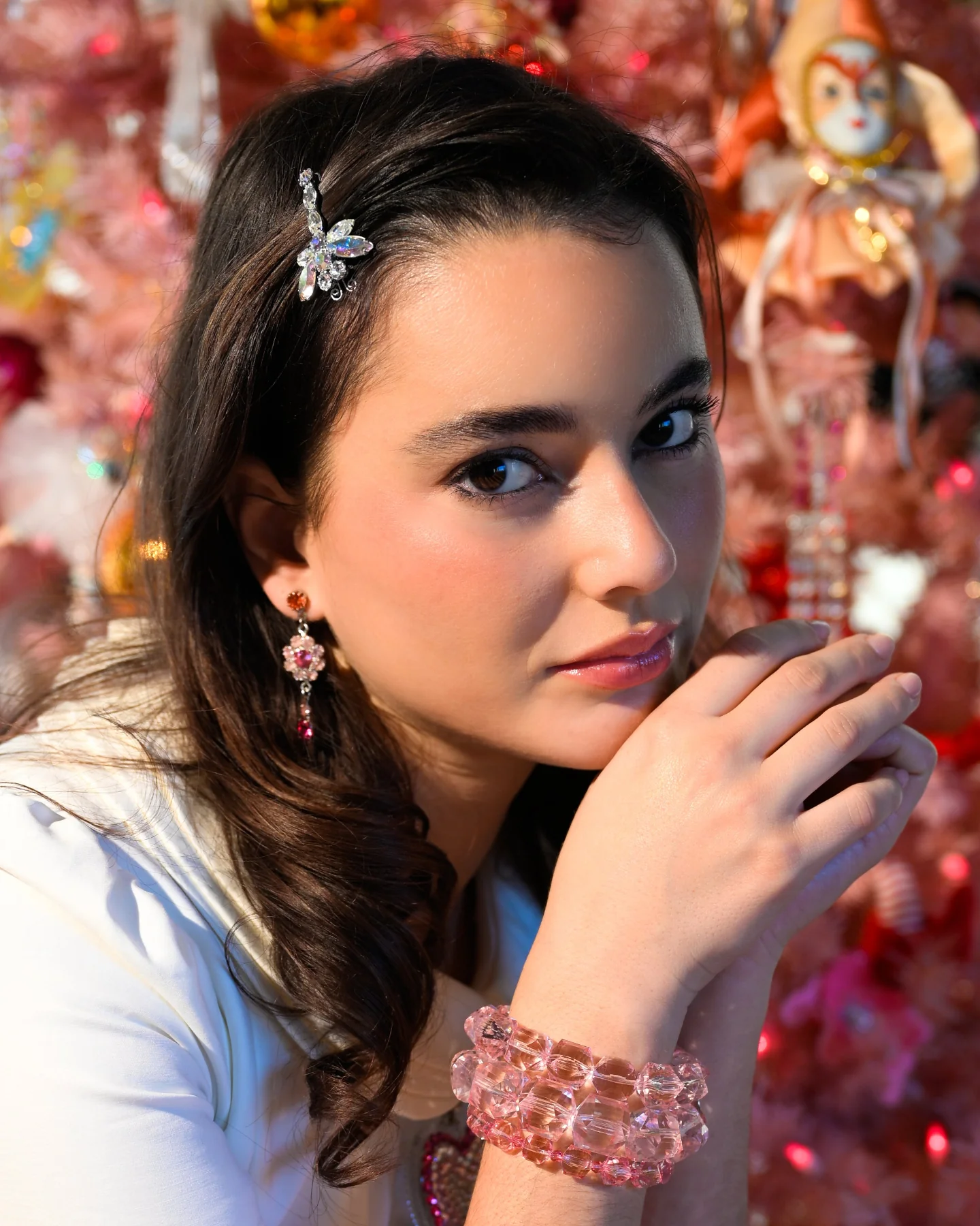 FLIRT FLOWER EARRINGS - Image 4