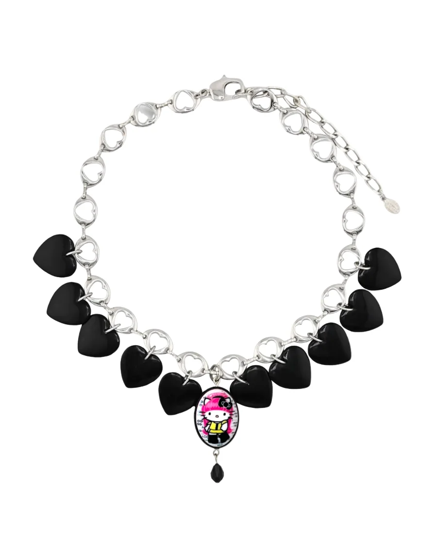 KITTY HEART NECKLACE - Image 3