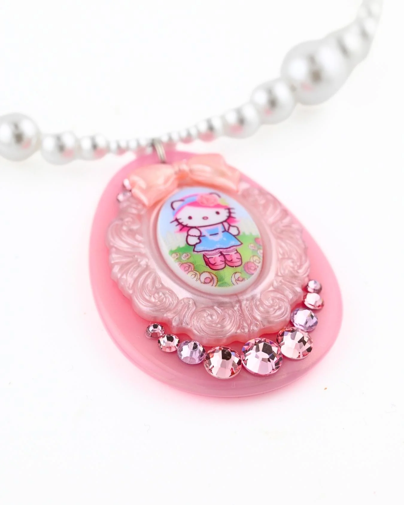 KITTY BAROQUE PEARL NECKLACE - Image 3