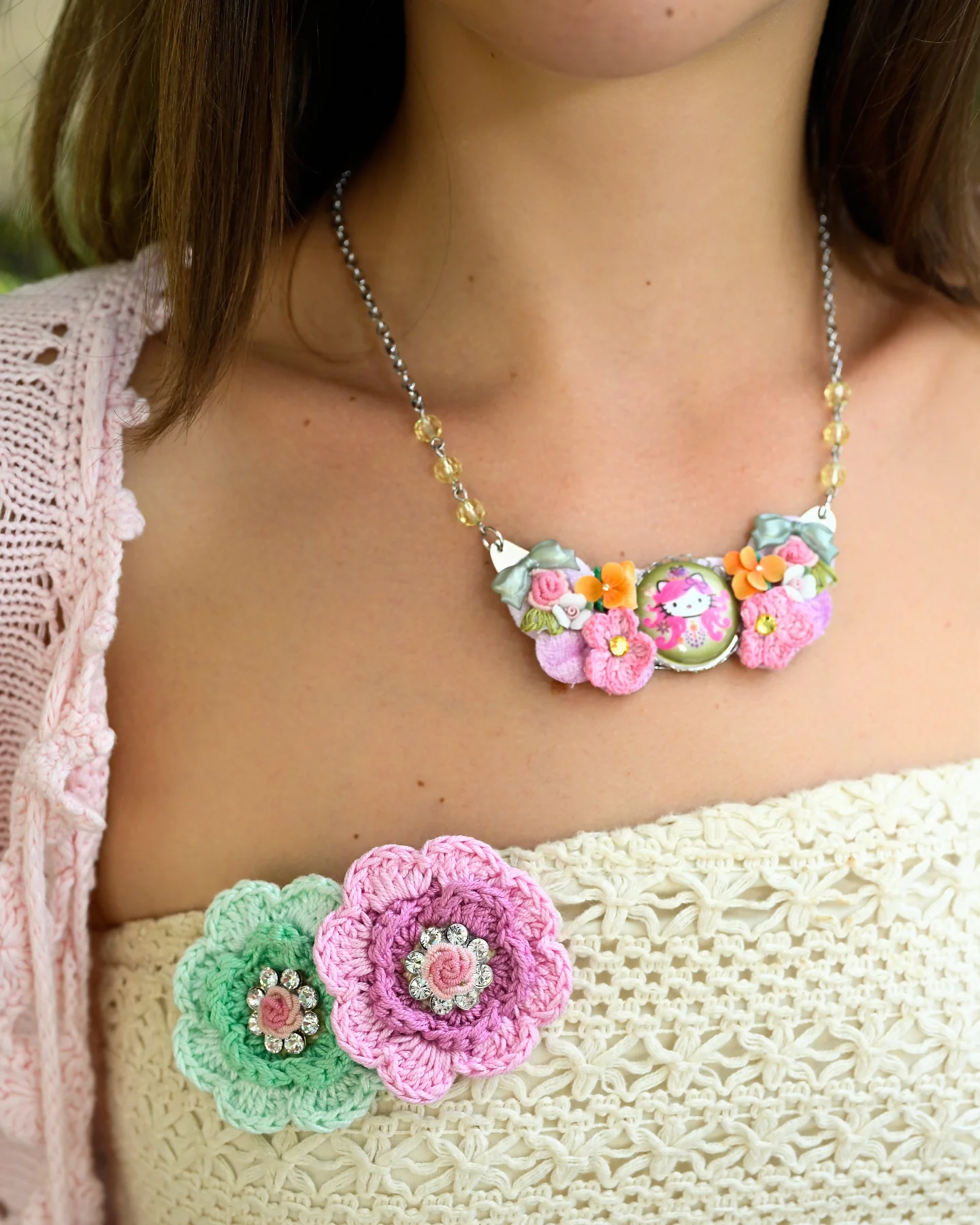 KITTY TAPESTRY NECKLACE - Image 7