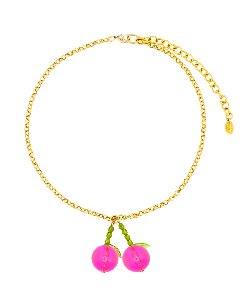 NEON CHERRY BOMB NECKLACE