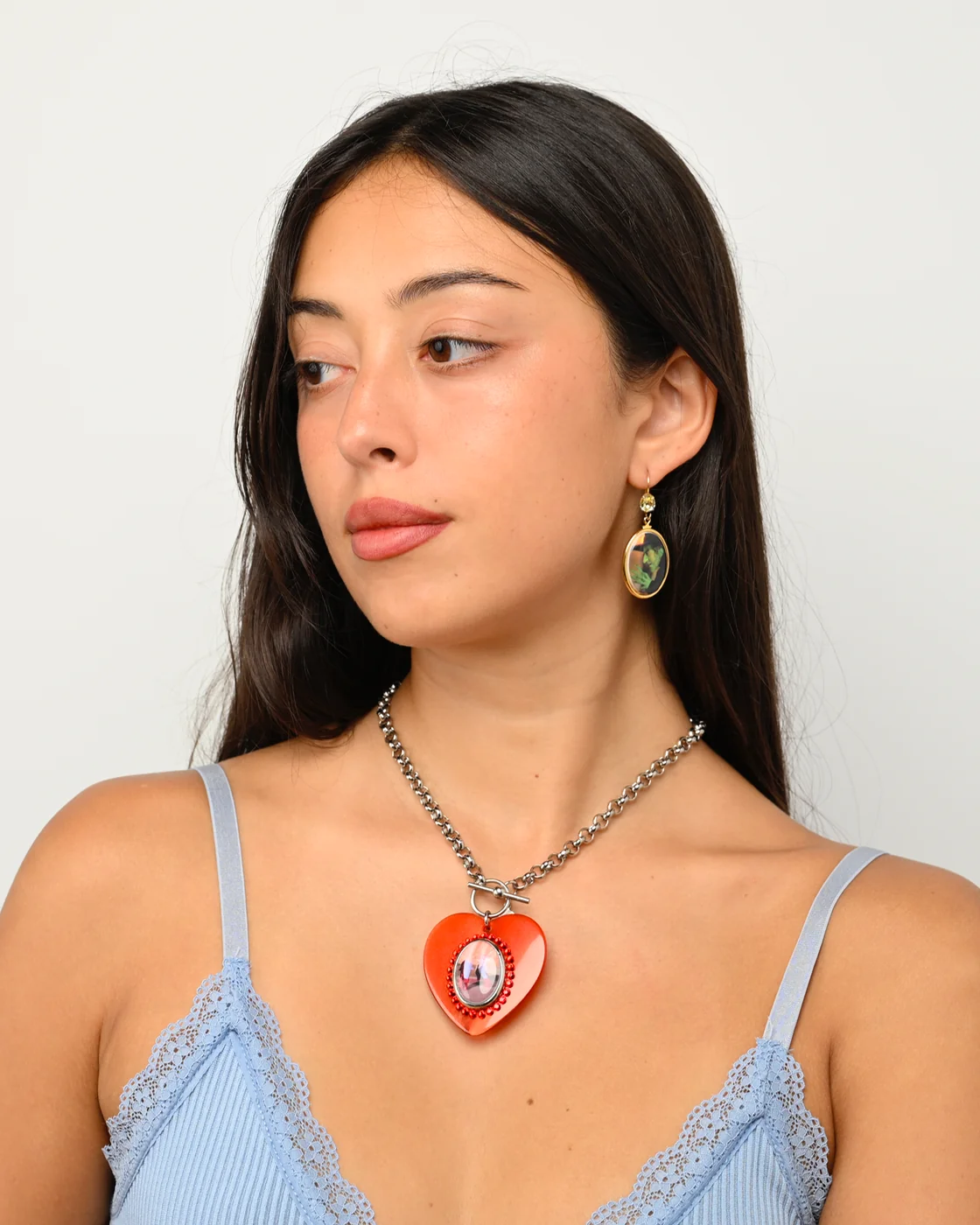 DOROTHY FLIP HEART NECKLACE - Image 3
