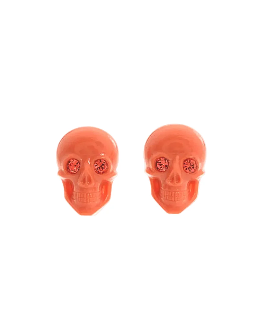 SKULL STUD EARRINGS - Image 8