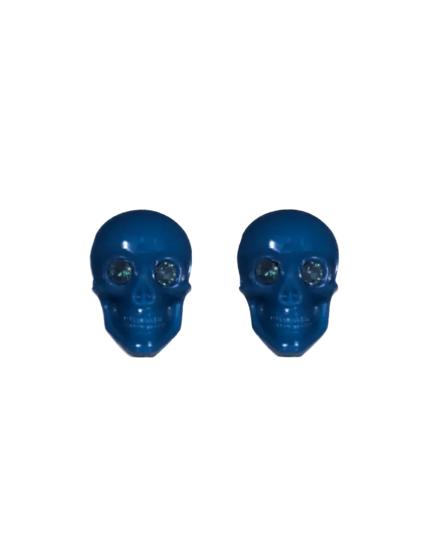 SKULL STUD EARRINGS - Image 9