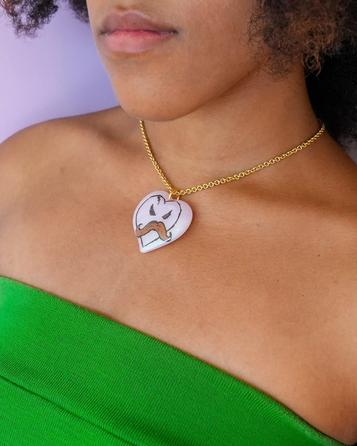 KIDROBOT X TARINA HEART NECKLACE - Image 3