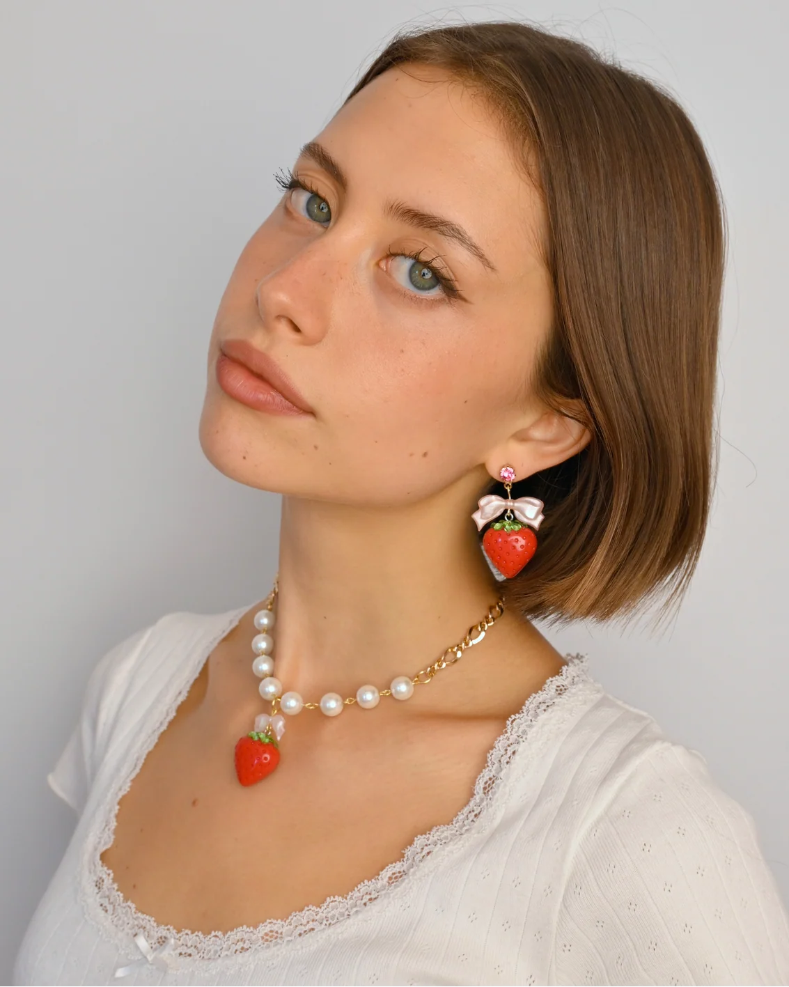 BERRY CAFE EARRINGS - Image 2