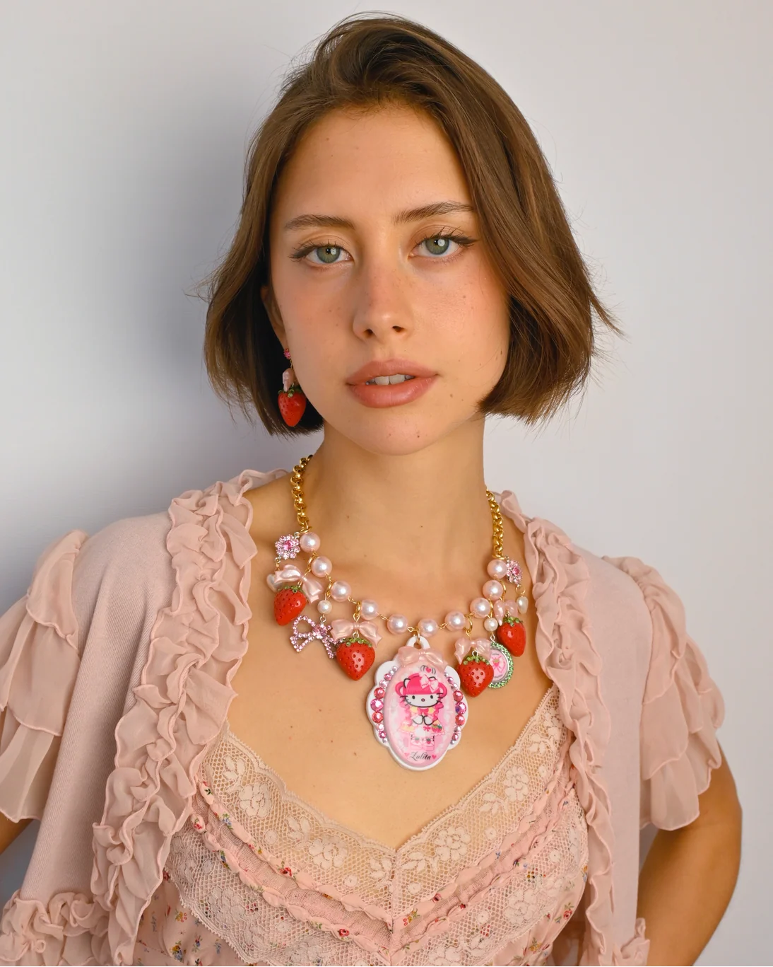 STRAWBERRY LOLITA SUPERCHARM NECKLACE - Image 2