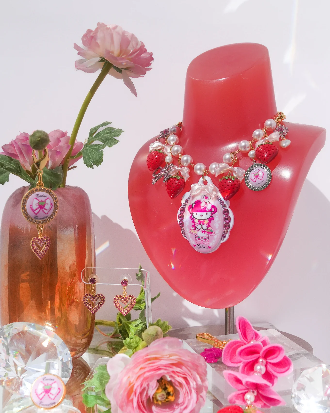 STRAWBERRY LOLITA SUPERCHARM NECKLACE - Image 4